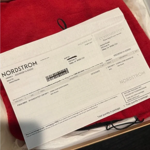 Christian Louboutin 100M Loubi Queen Sandal Nappa Leather - Picture 15 of 16